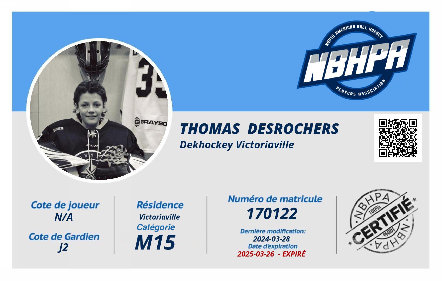 Thomas  Desrochers 