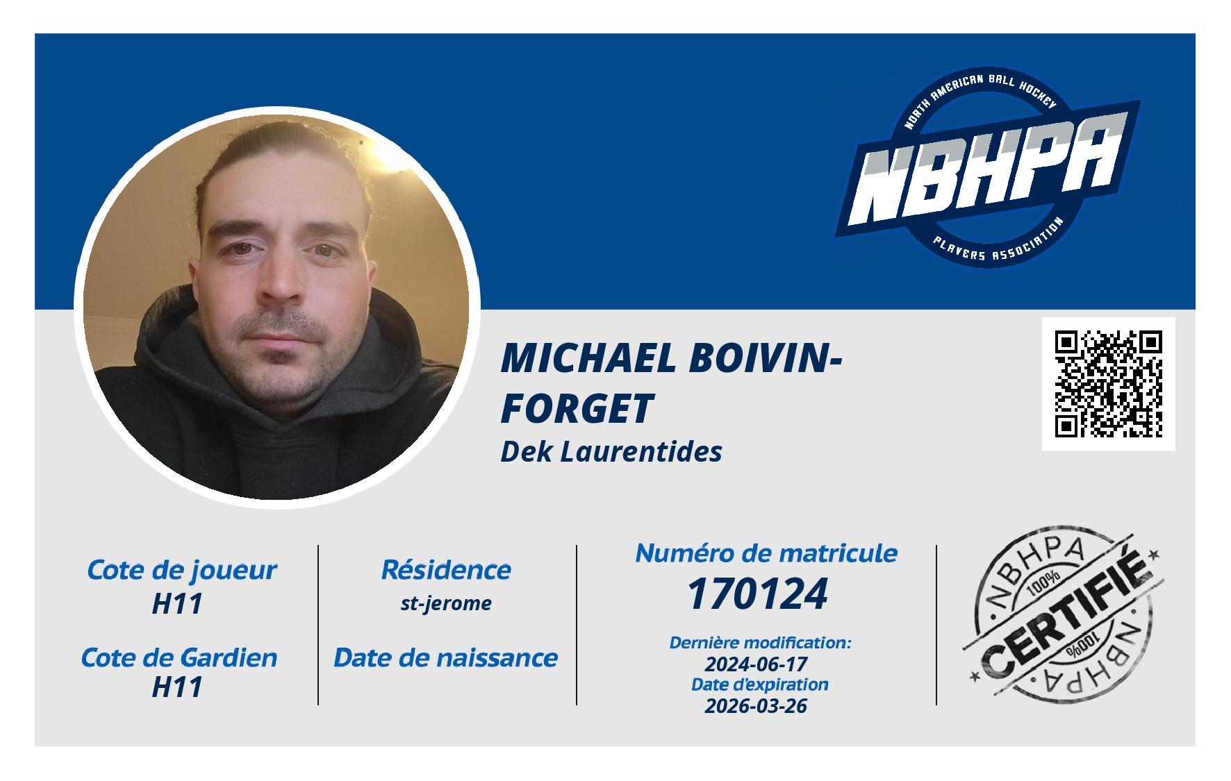 Michael Boivin-Forget