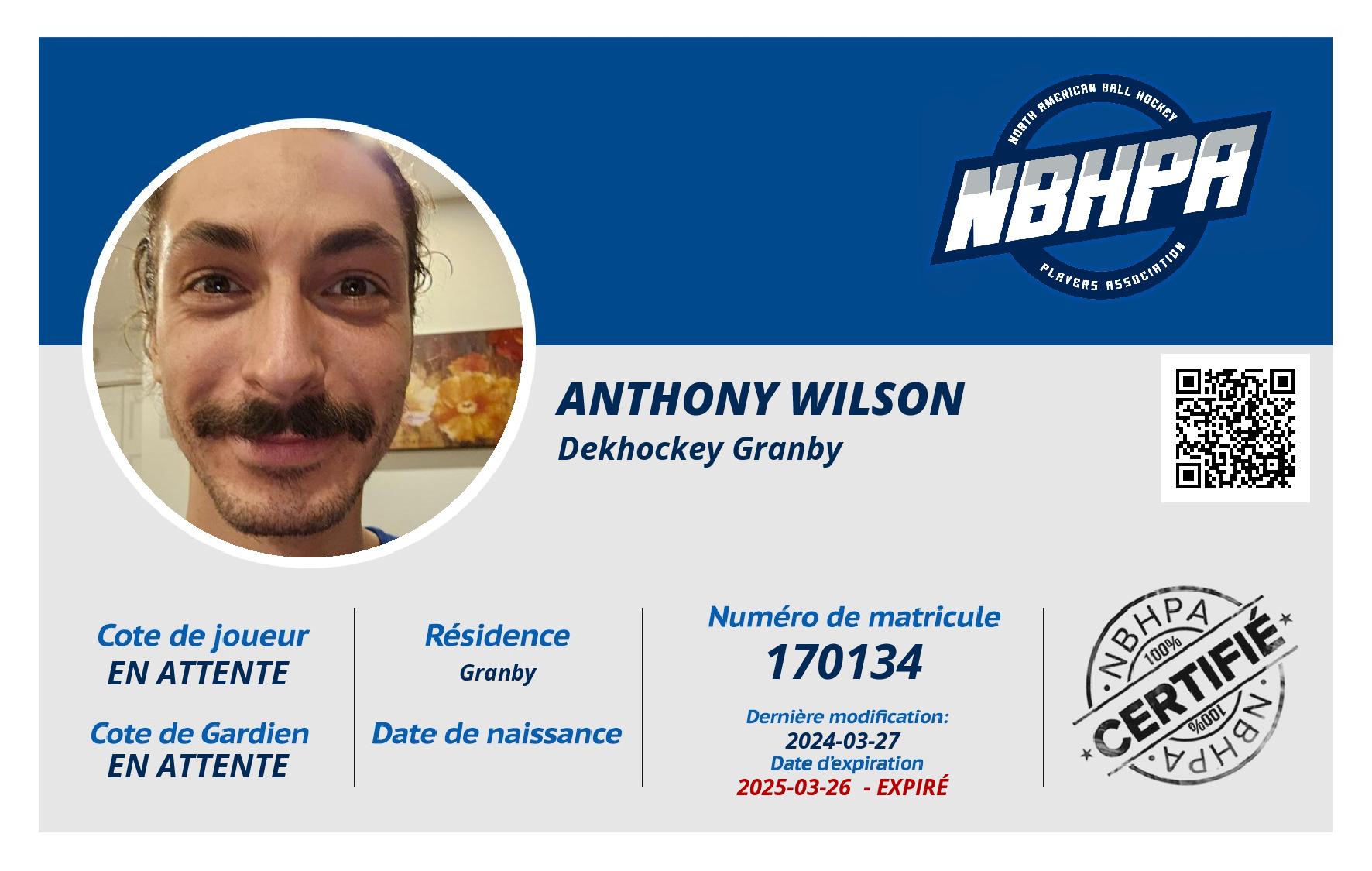 Anthony Wilson