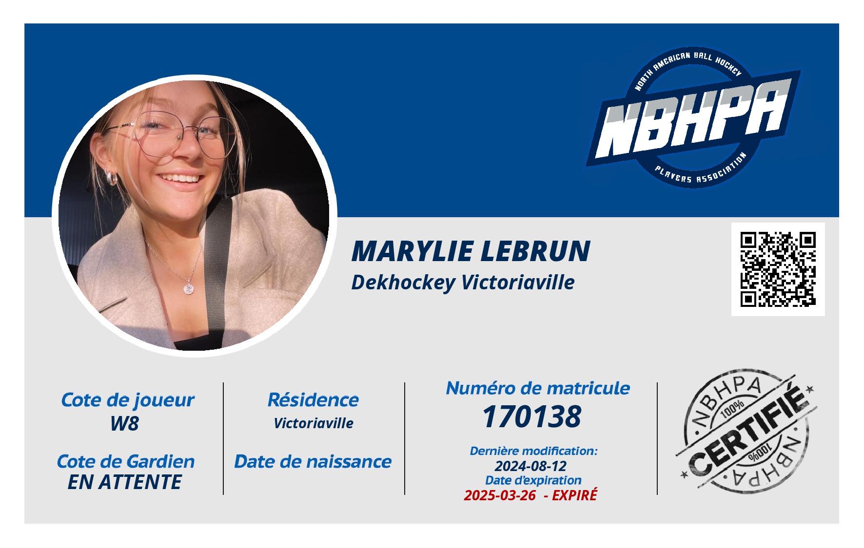 Marylie Lebrun