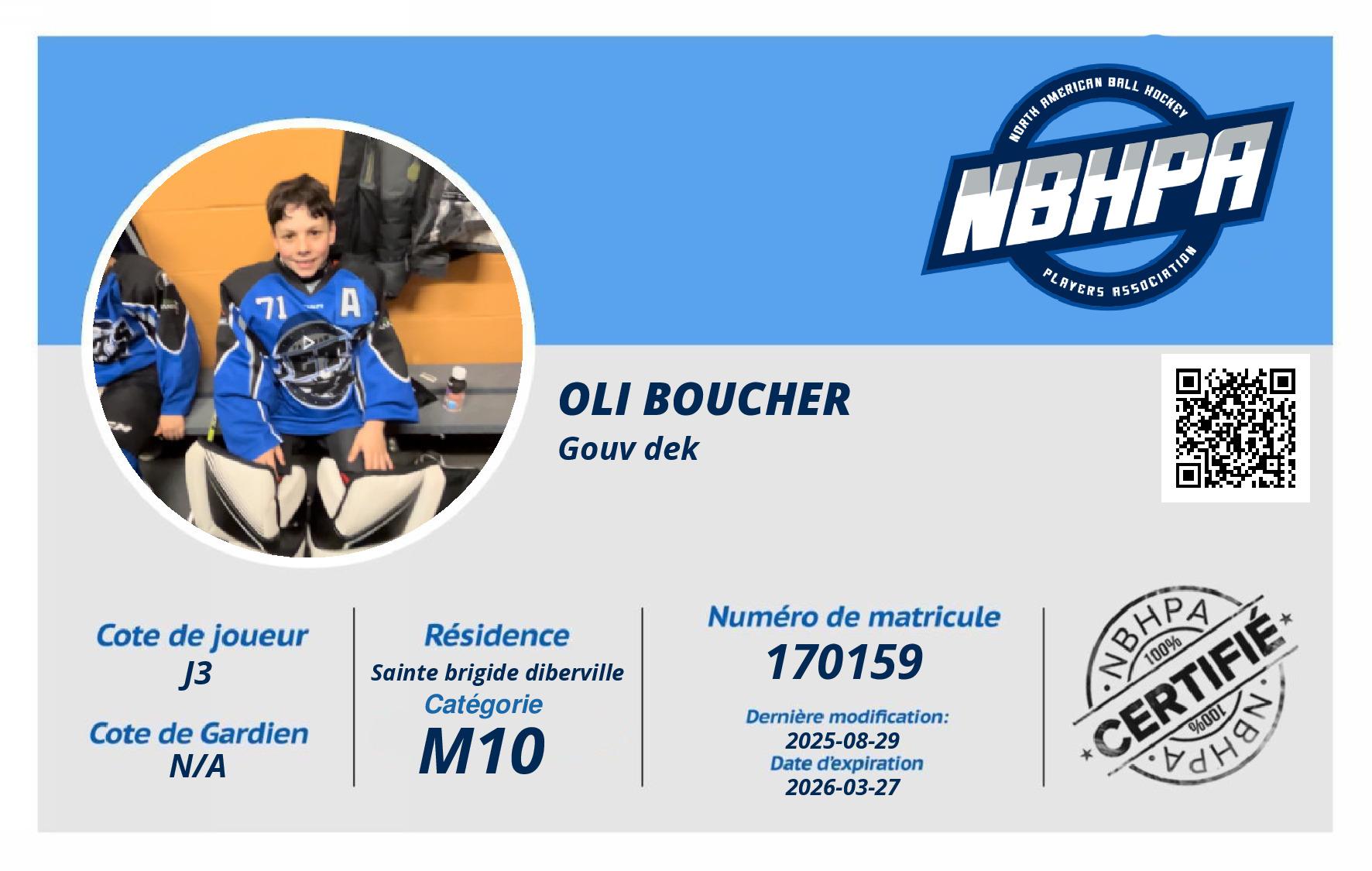 Oli Boucher 