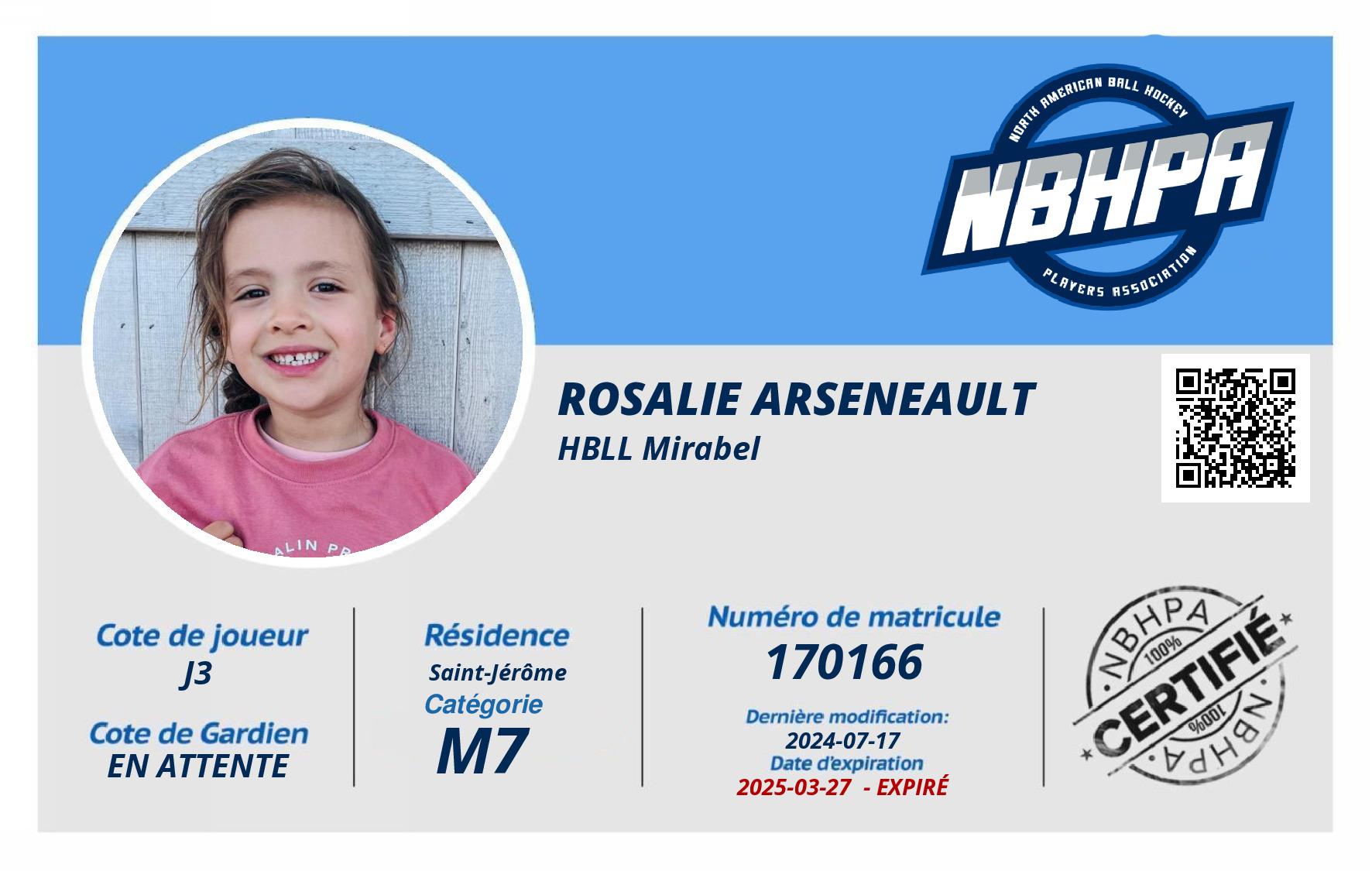 Rosalie Arseneault