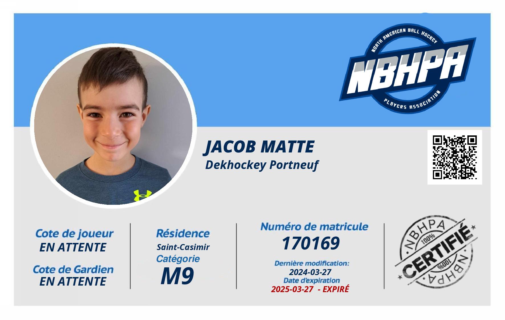 Jacob Matte