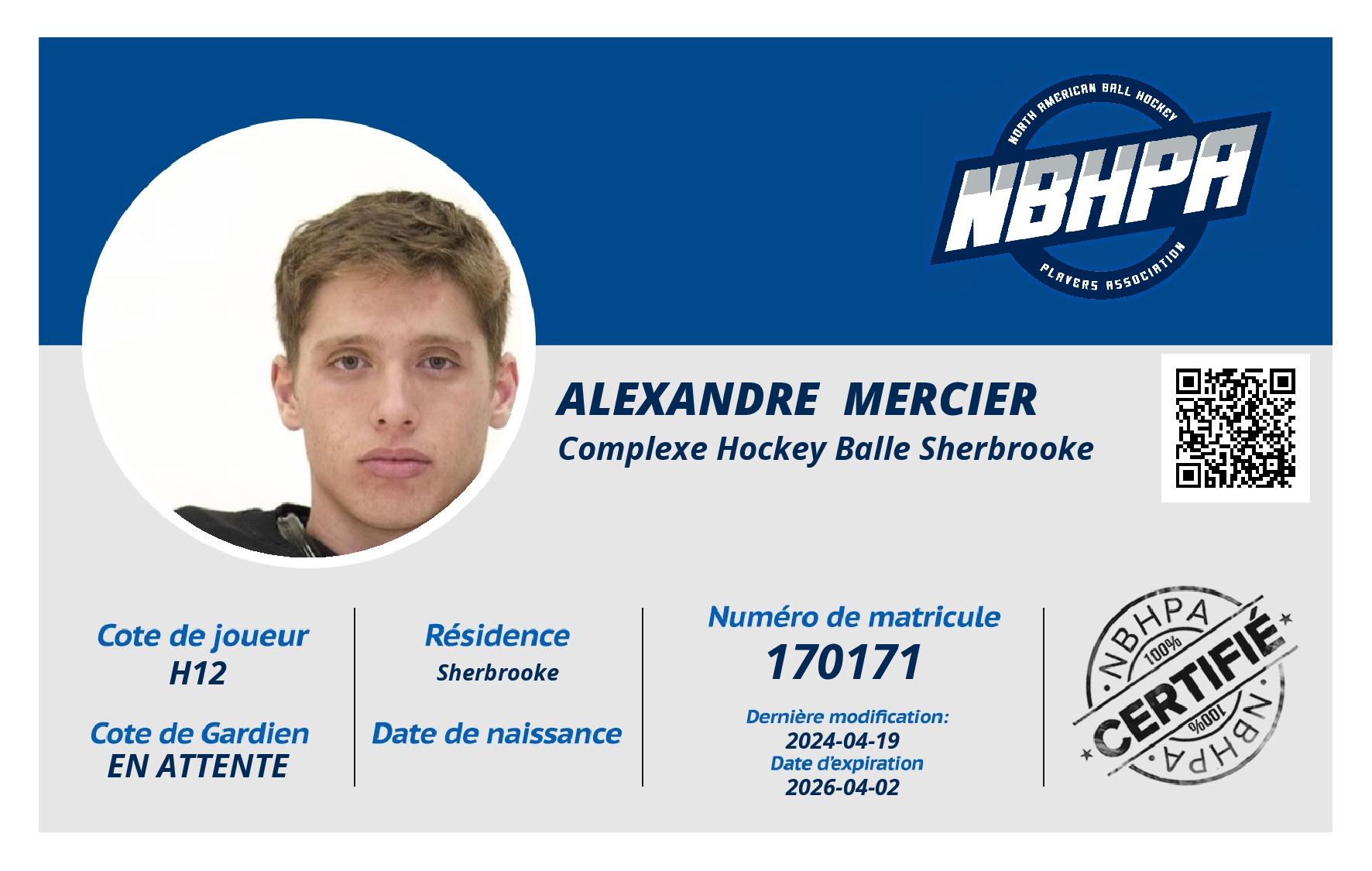Alexandre  Mercier
