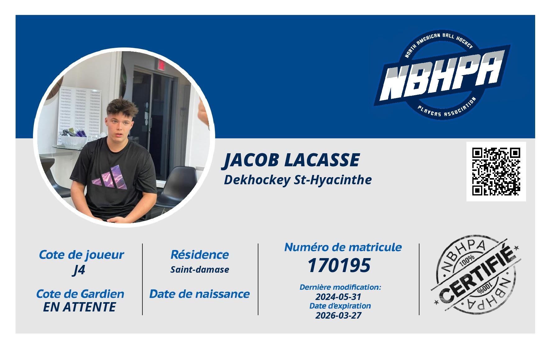 Jacob Lacasse