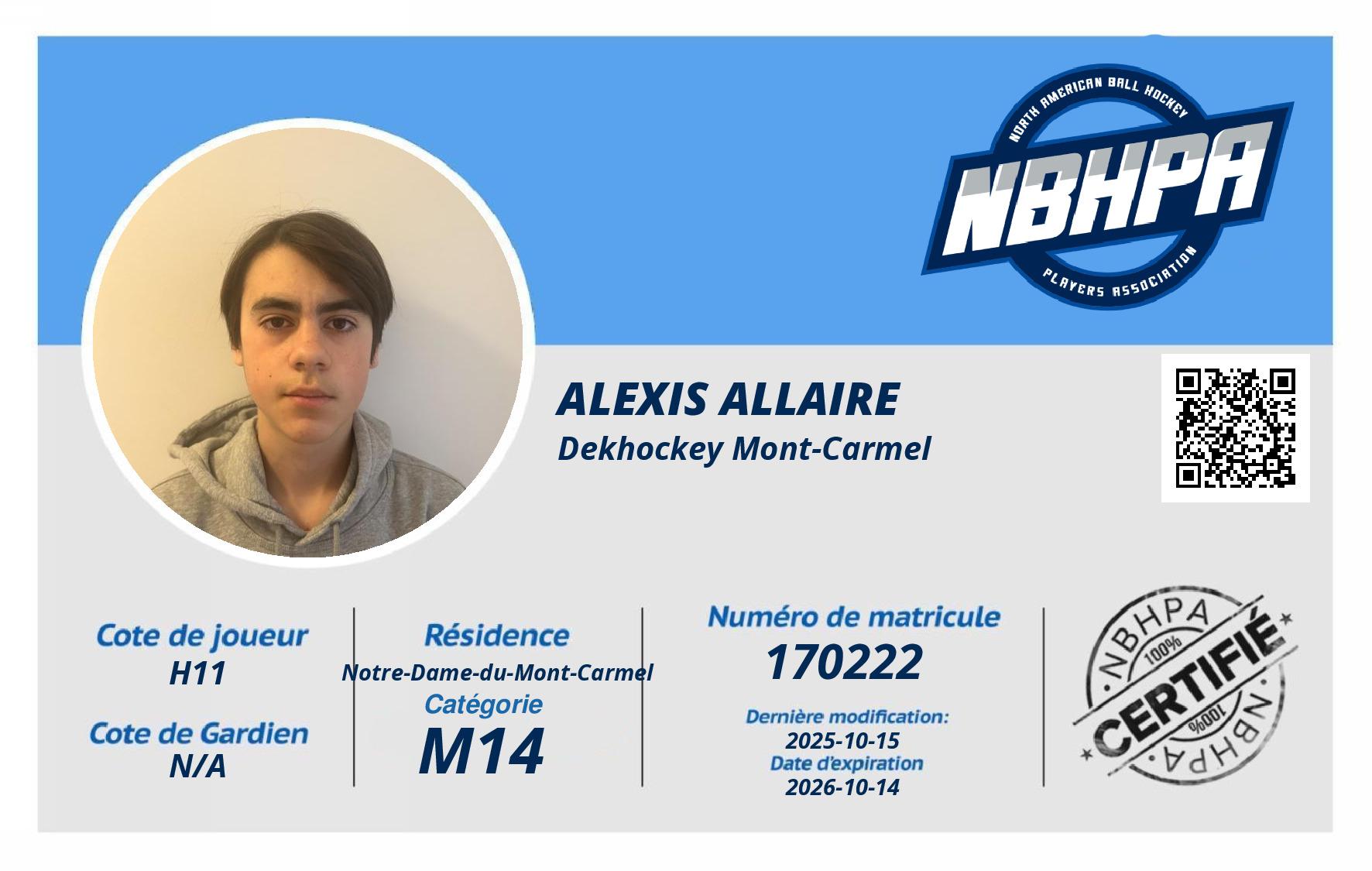 Alexis Allaire
