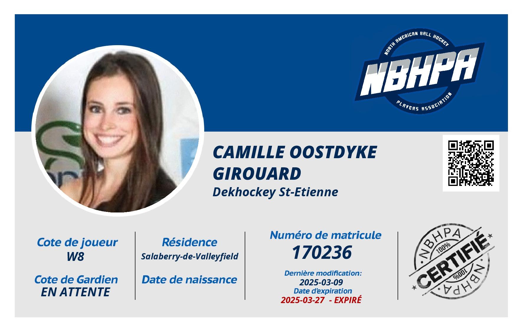 Camille Oostdyke Girouard