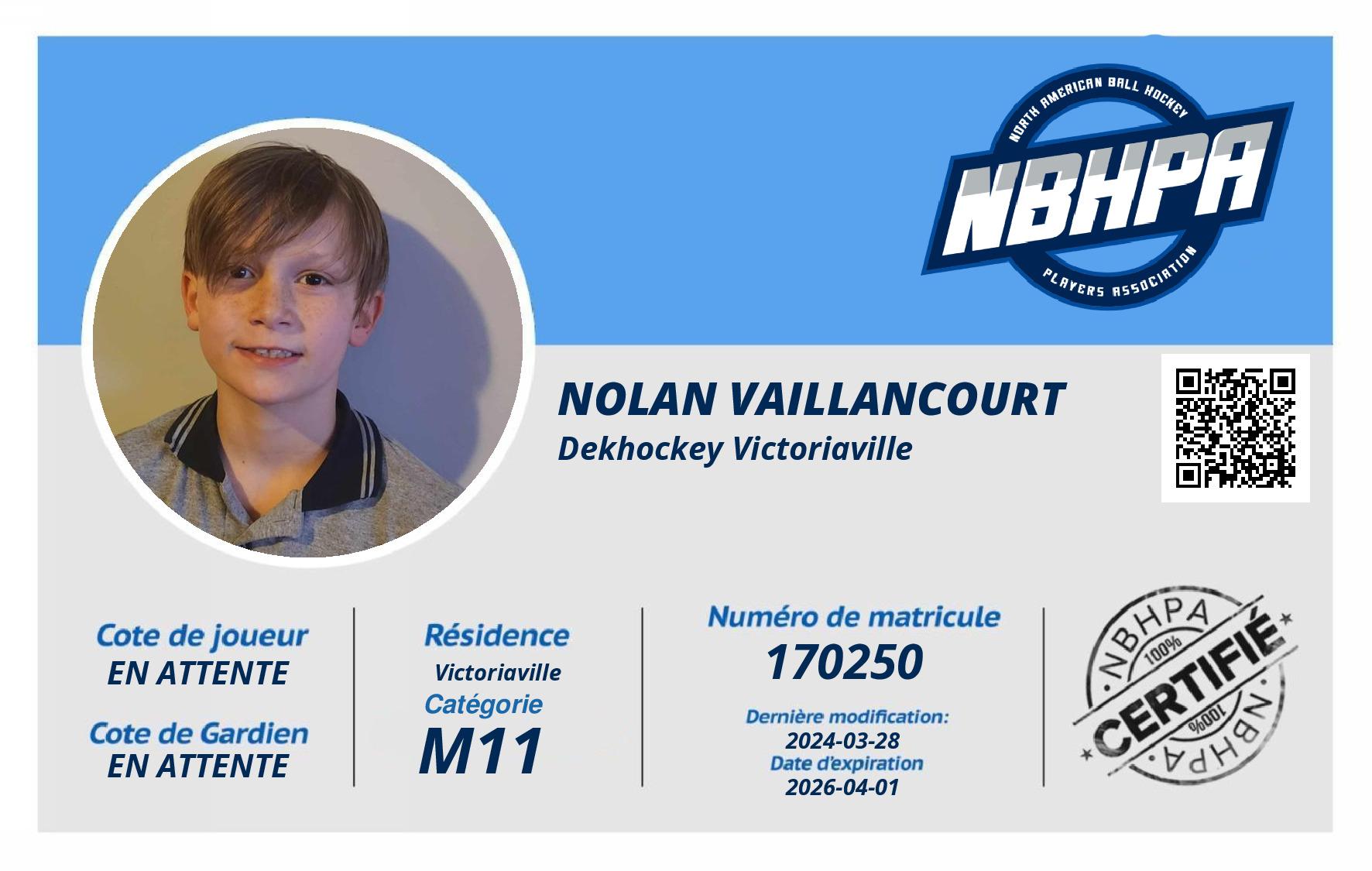 Nolan Vaillancourt