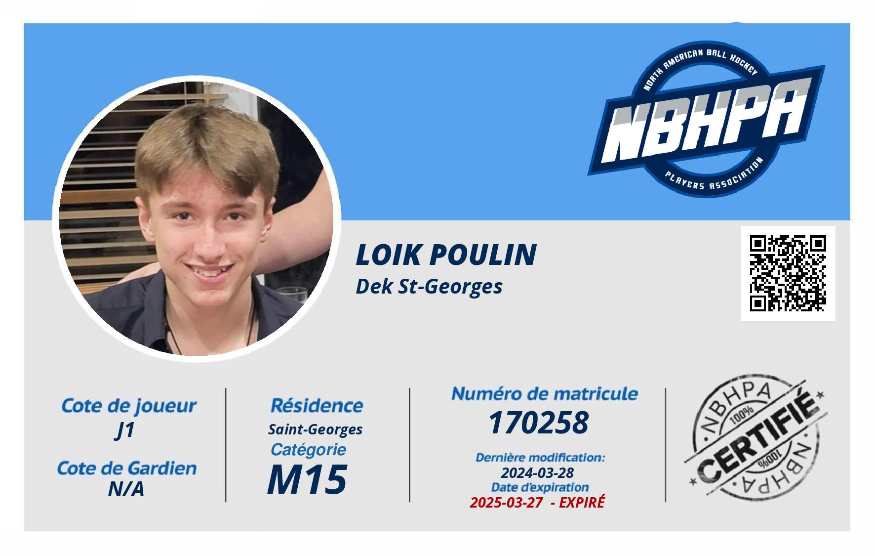 Loik Poulin