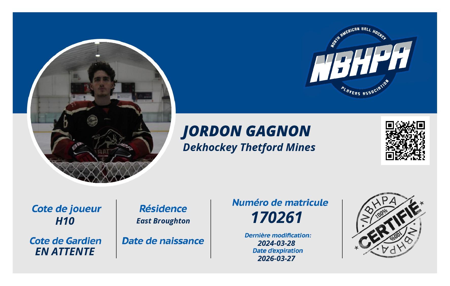 Jordon Gagnon