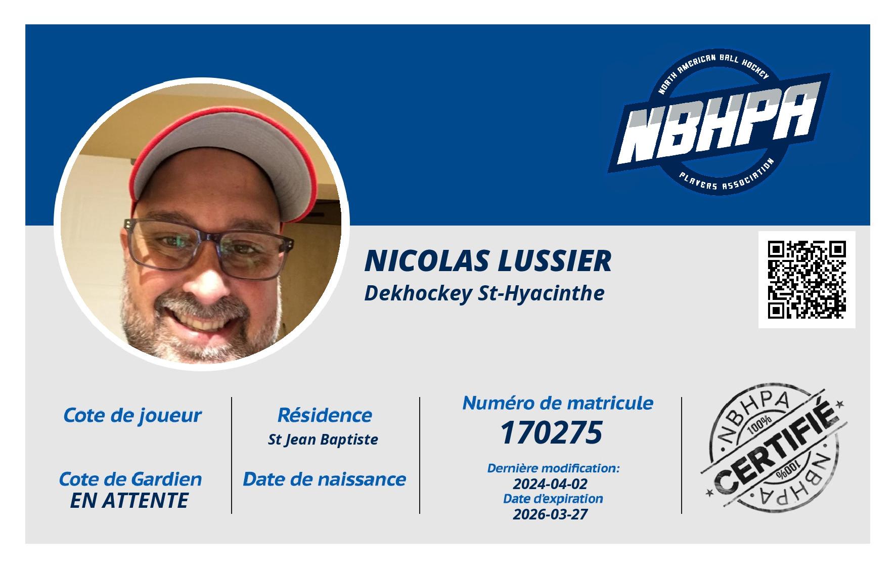 Nicolas Lussier