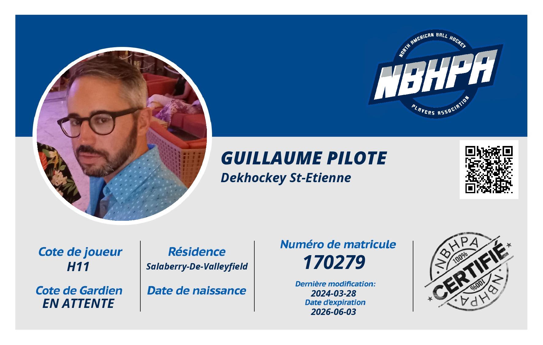 Guillaume Pilote