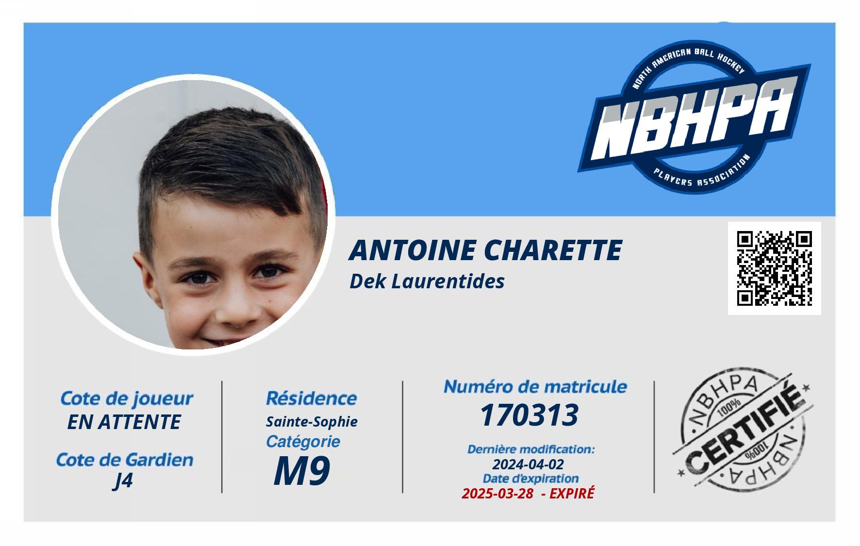 Antoine Charette