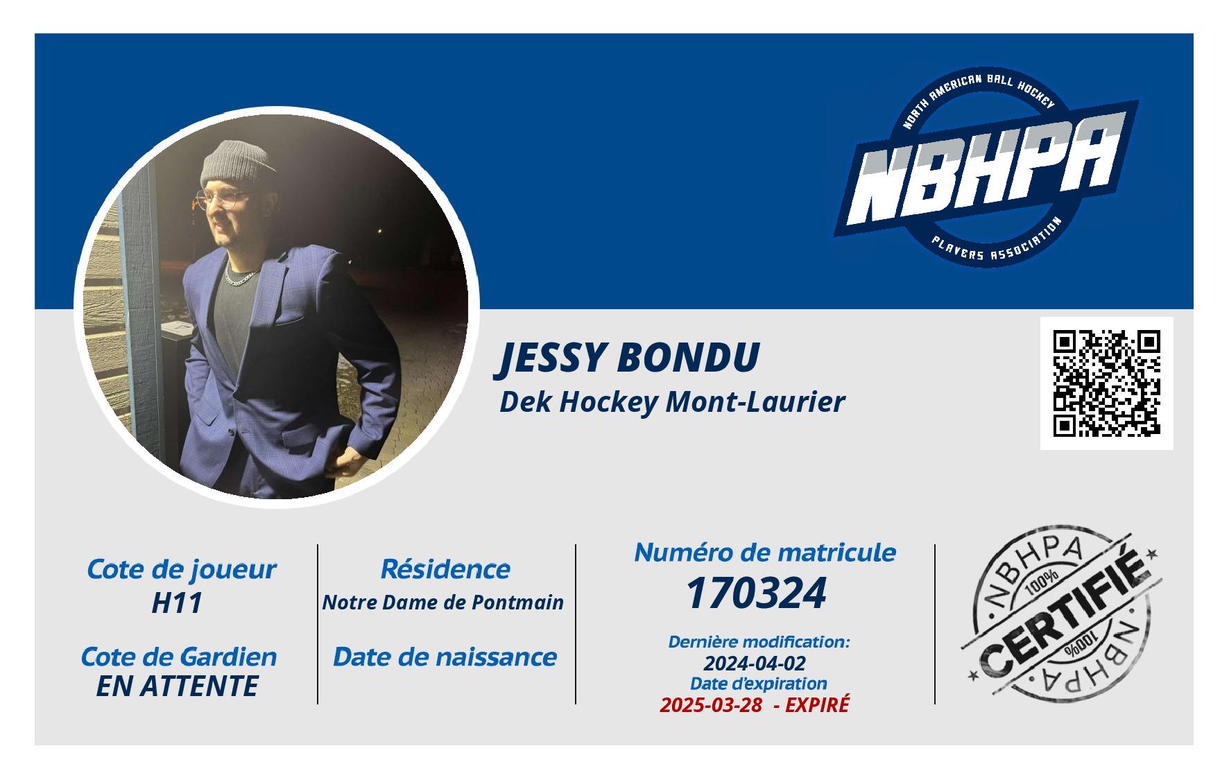 Jessy Bondu
