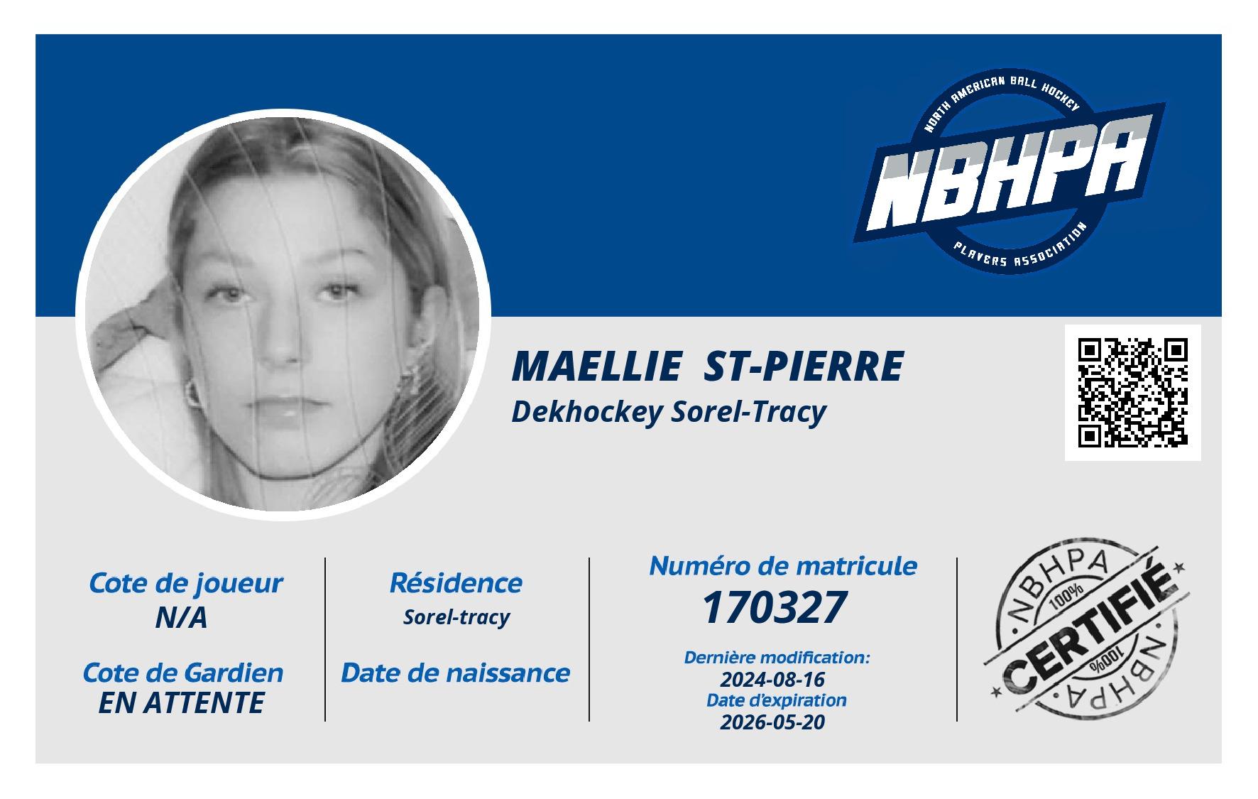 Maellie  St-Pierre