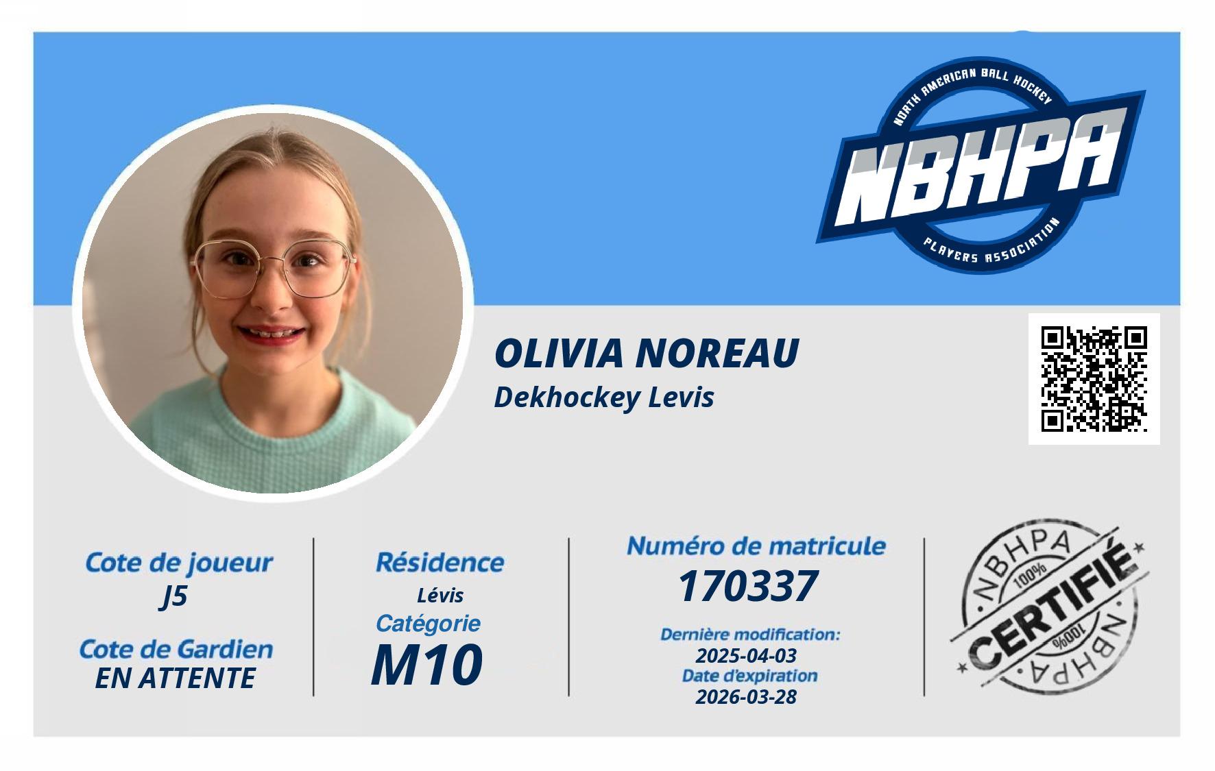 Olivia Noreau