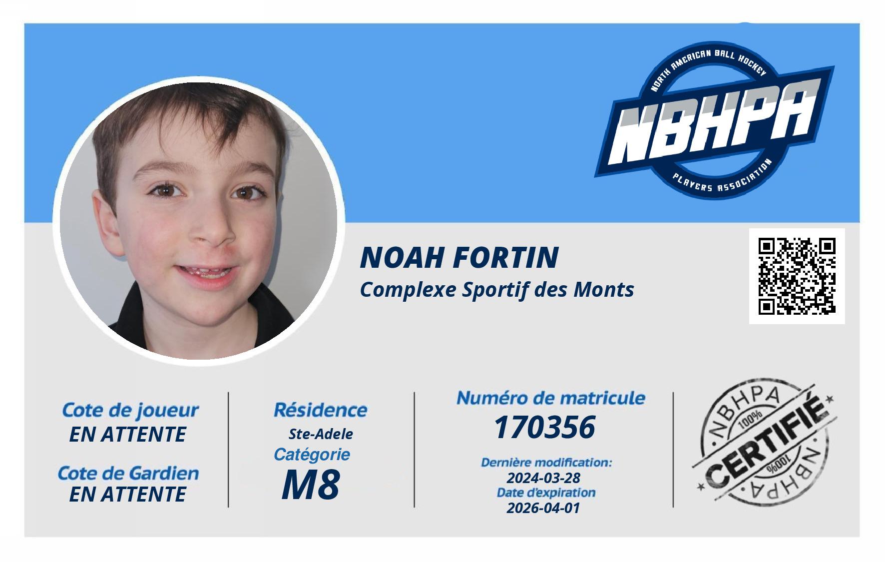 Noah Fortin