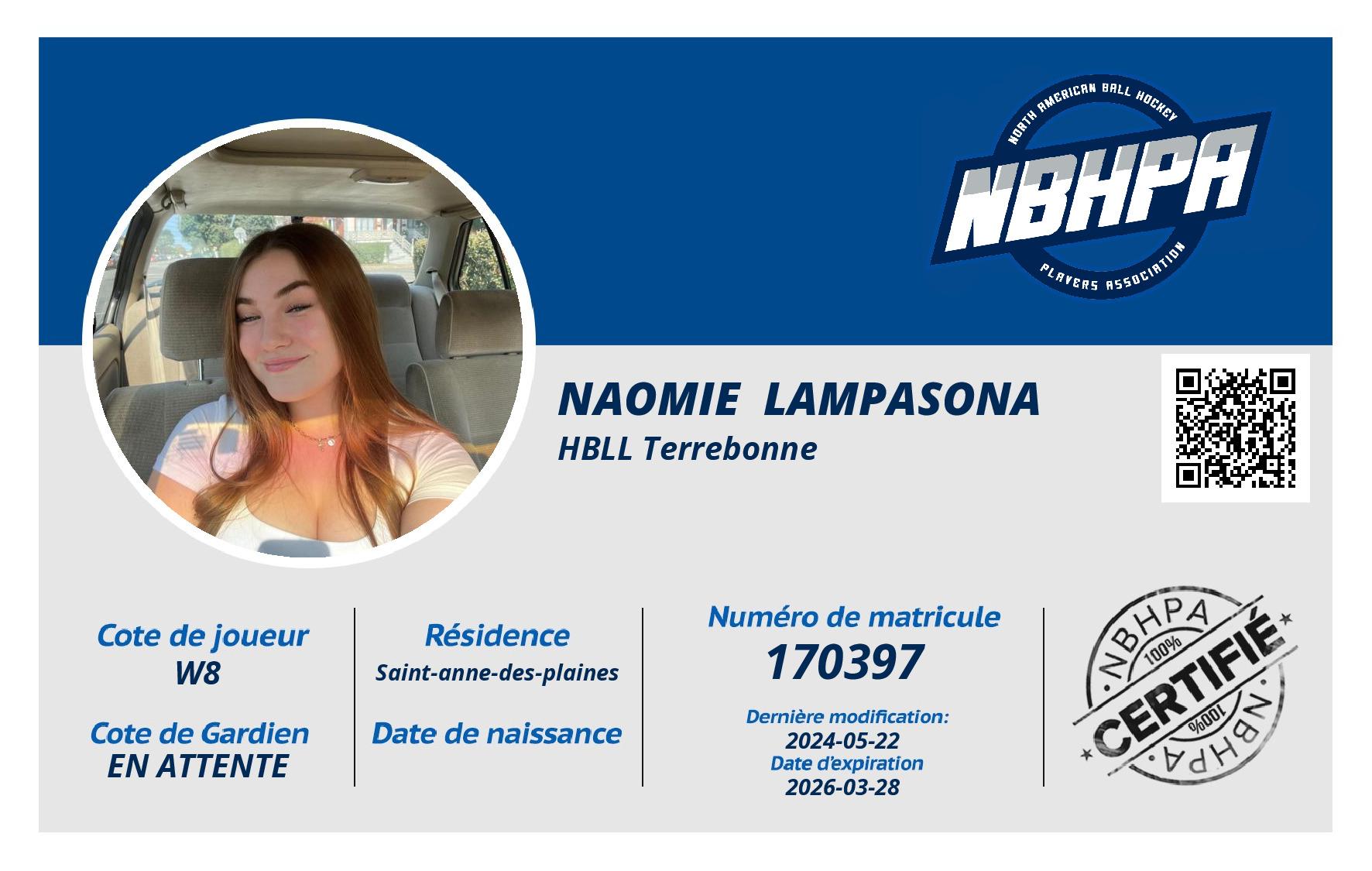 Naomie  Lampasona