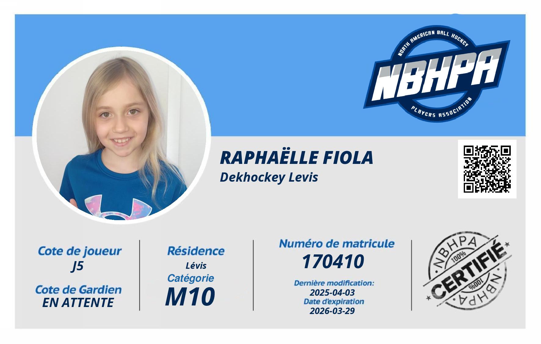 Raphaëlle Fiola
