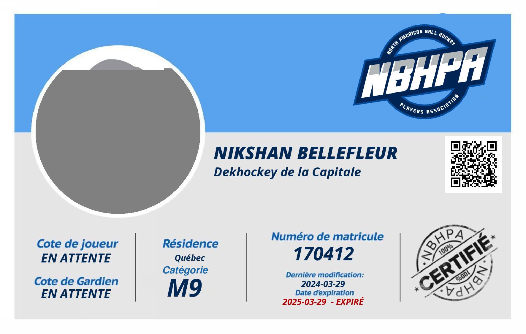 Nikshan Bellefleur