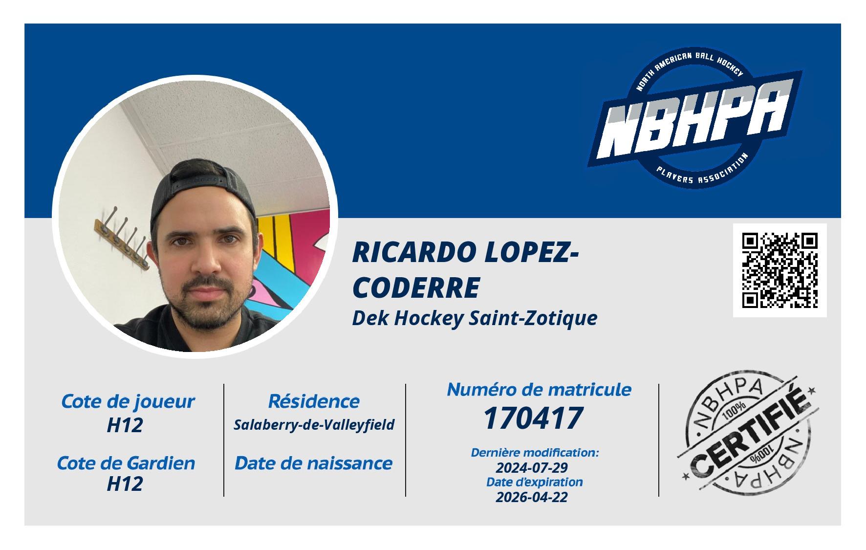 Ricardo Lopez-Coderre