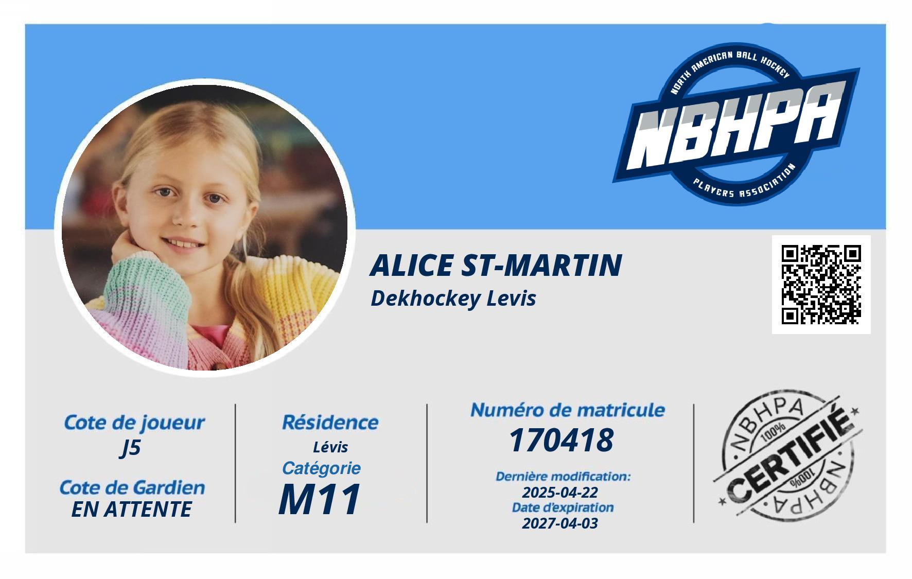 Alice St-Martin