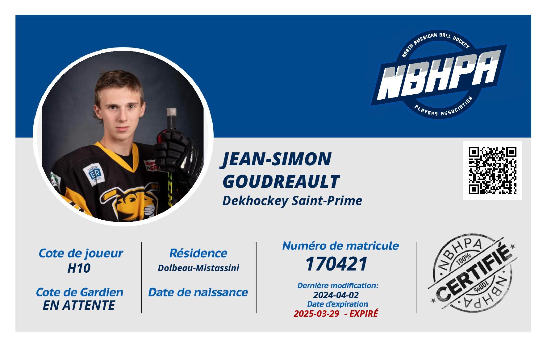 Jean-Simon Goudreault 