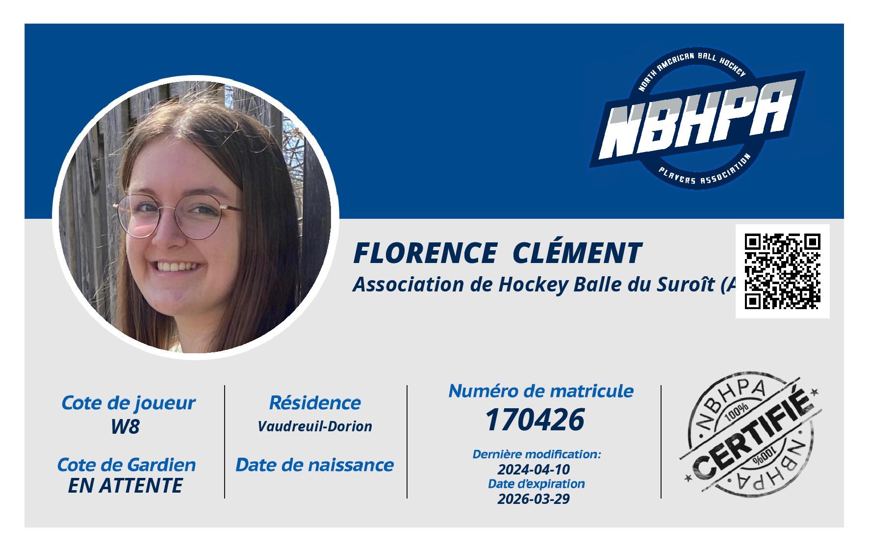 Florence  Clément