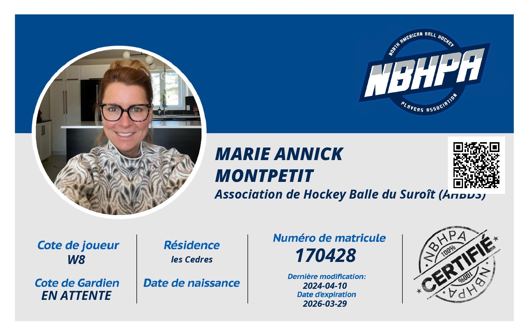 Marie Annick Montpetit
