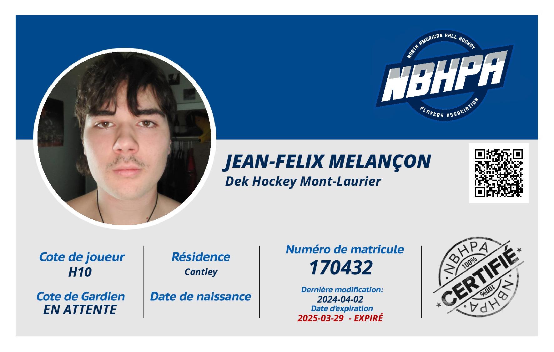 Jean-Felix Melançon