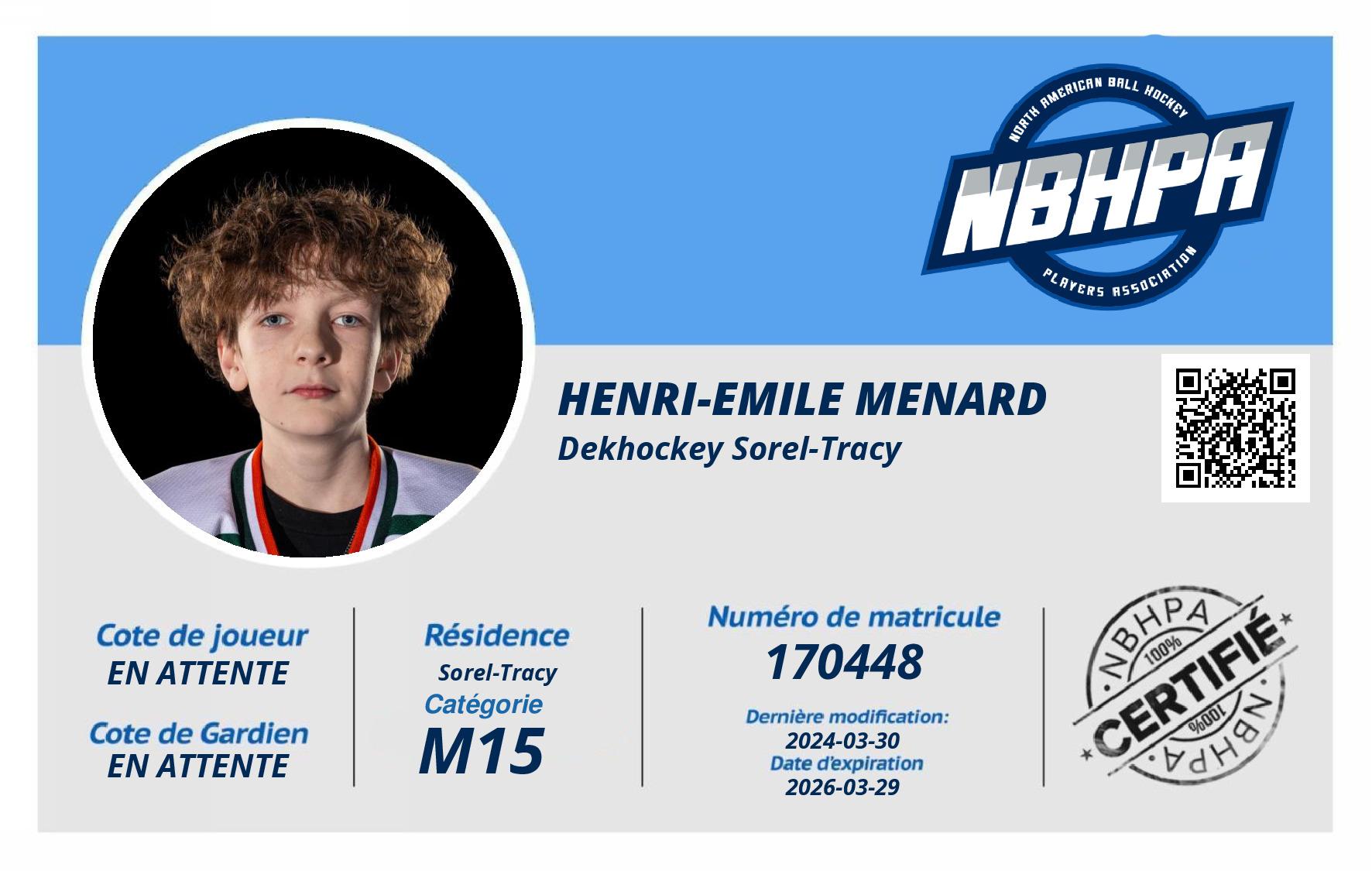 Henri-Emile Menard
