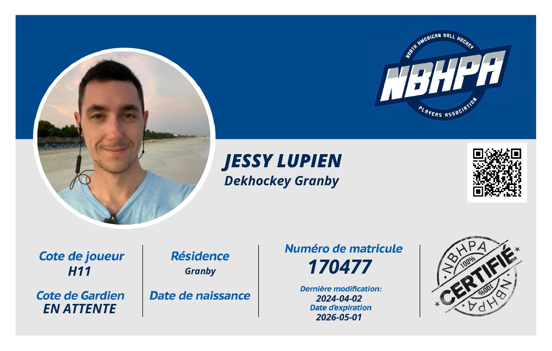 Jessy Lupien