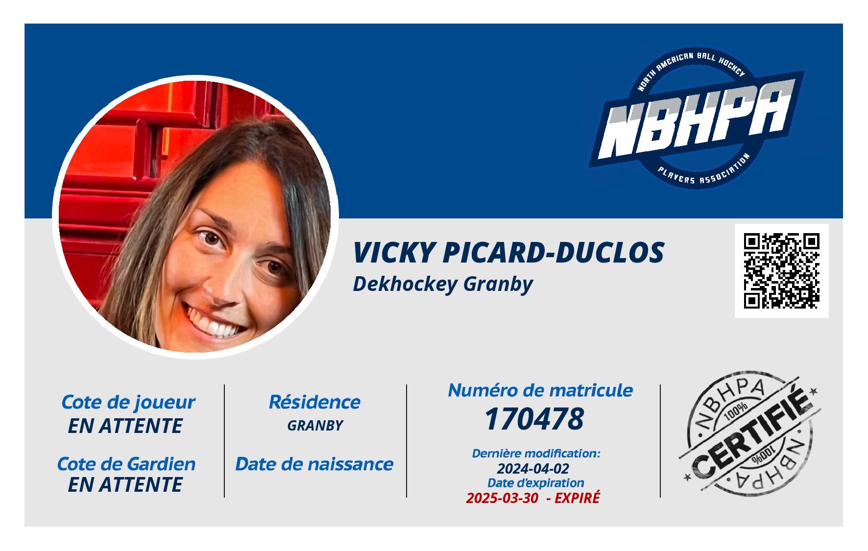Vicky Picard-Duclos