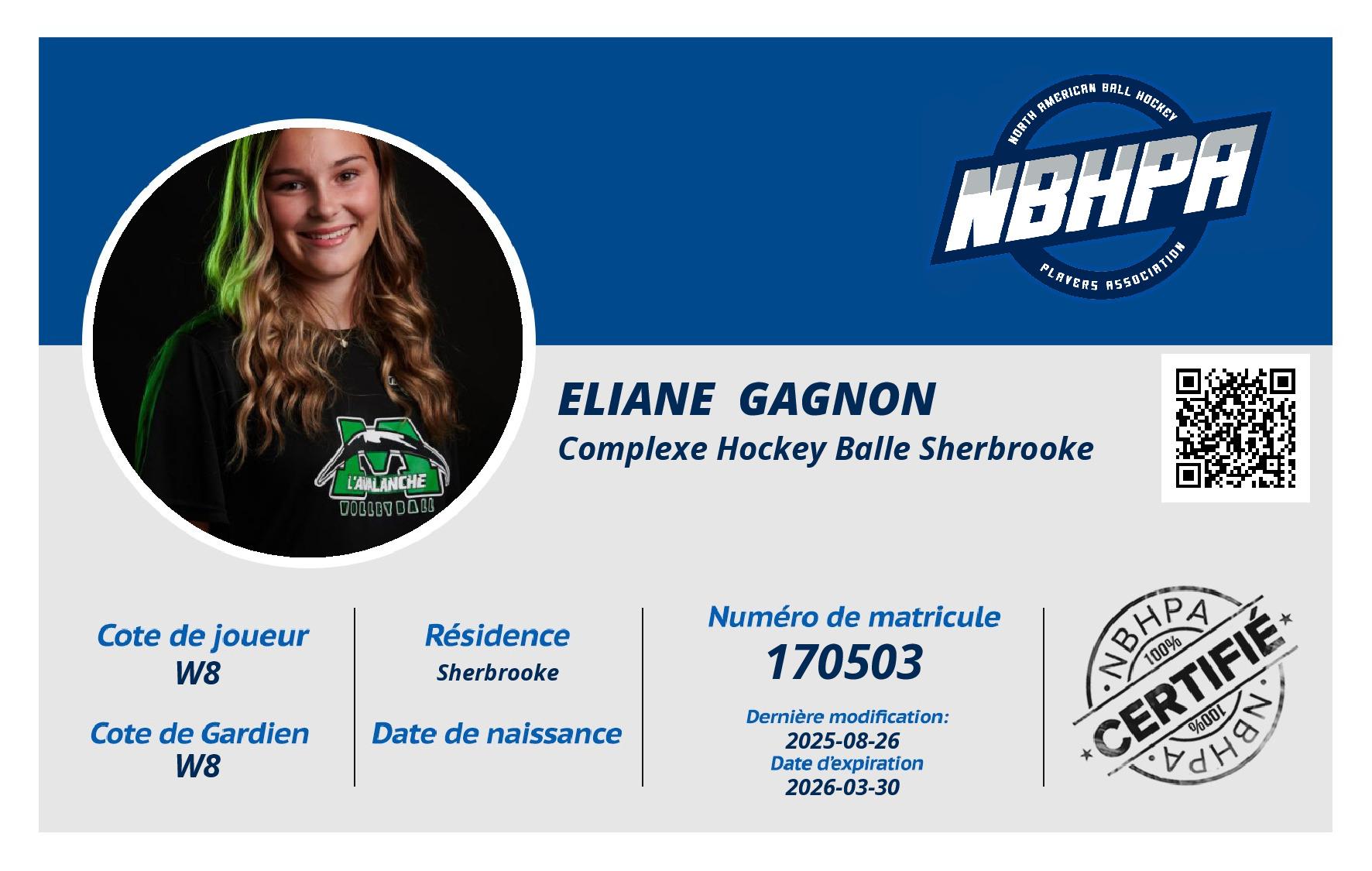 Eliane  Gagnon