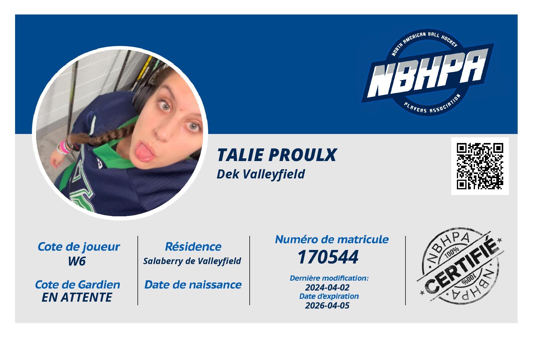 Talie Proulx