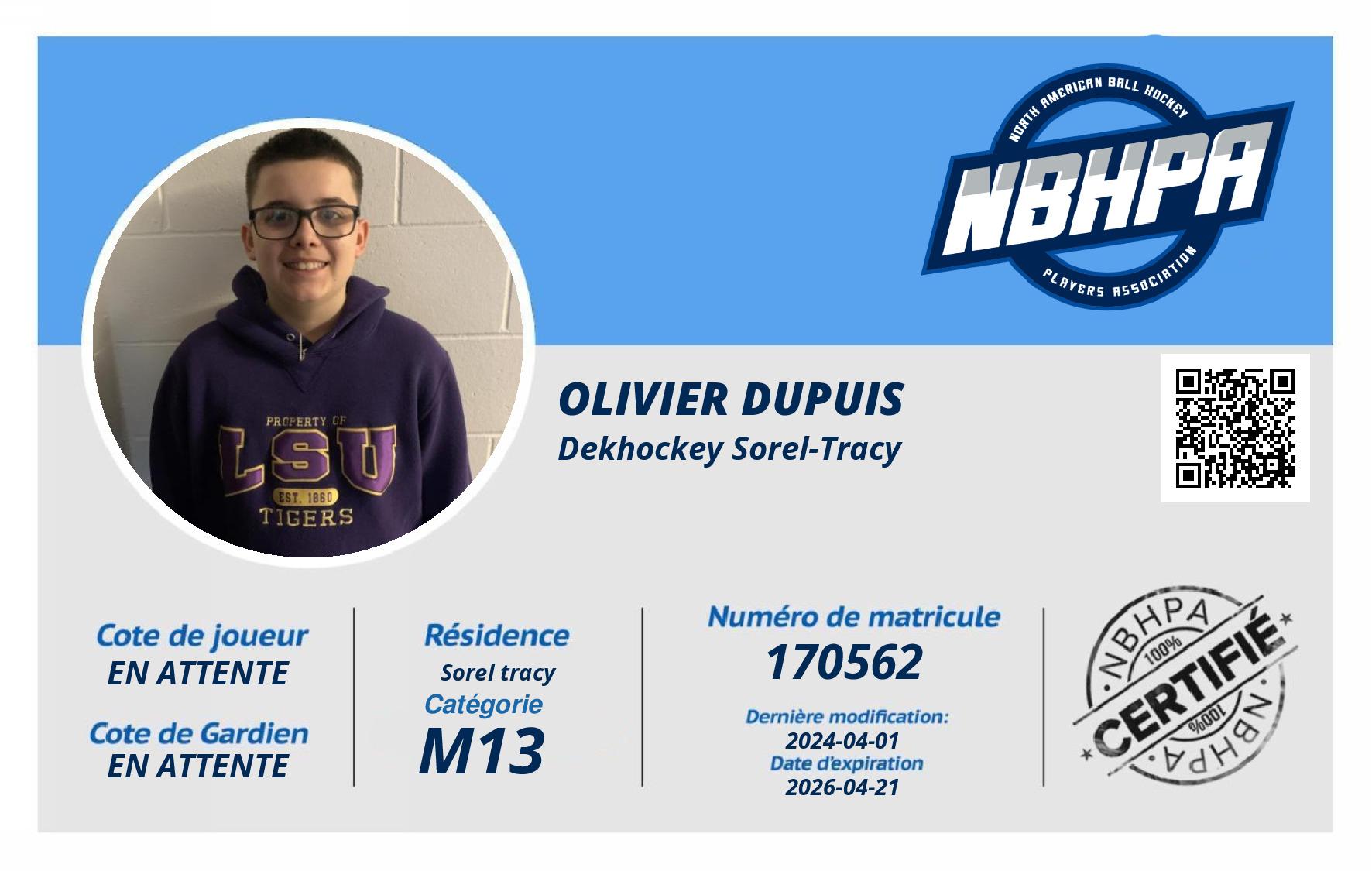 Olivier Dupuis