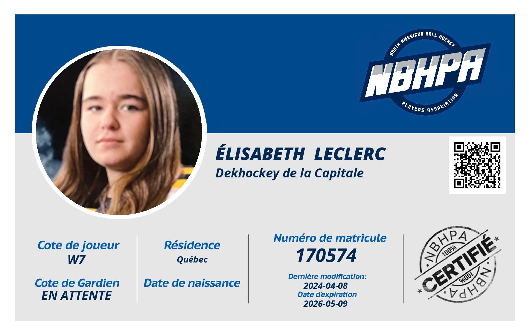 Élisabeth  Leclerc