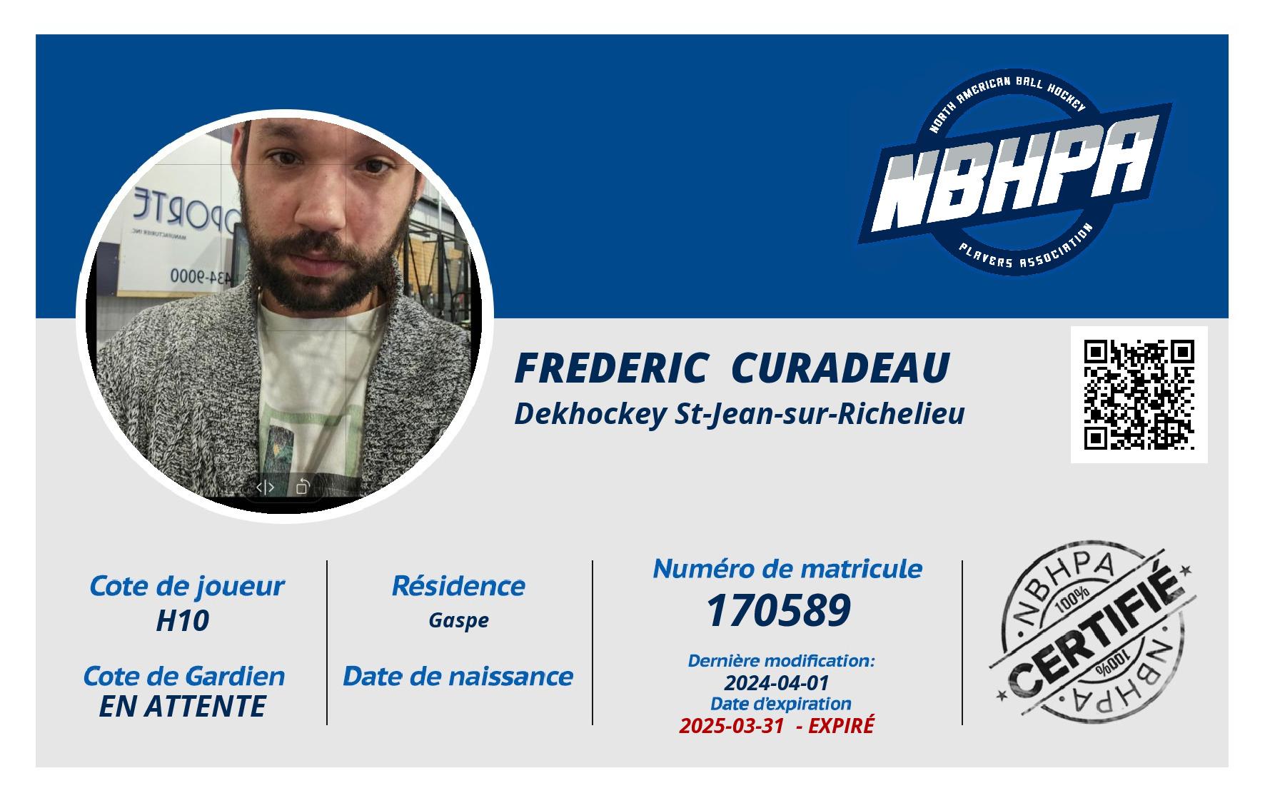 Frederic  Curadeau