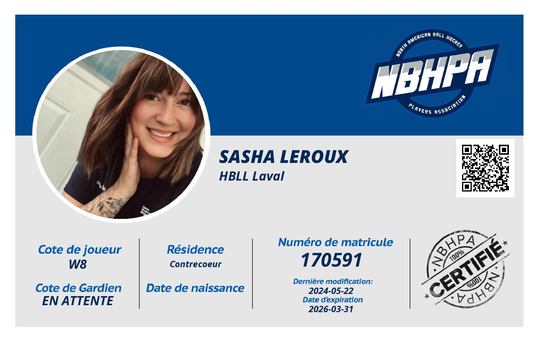 Sasha Leroux
