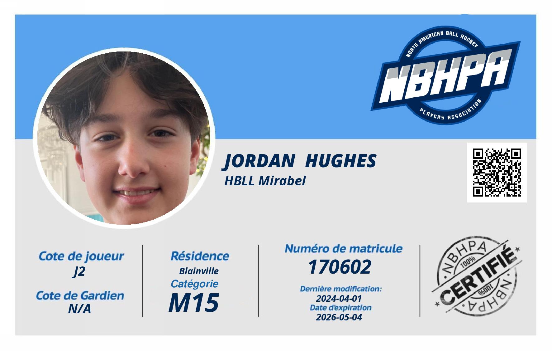Jordan  Hughes 