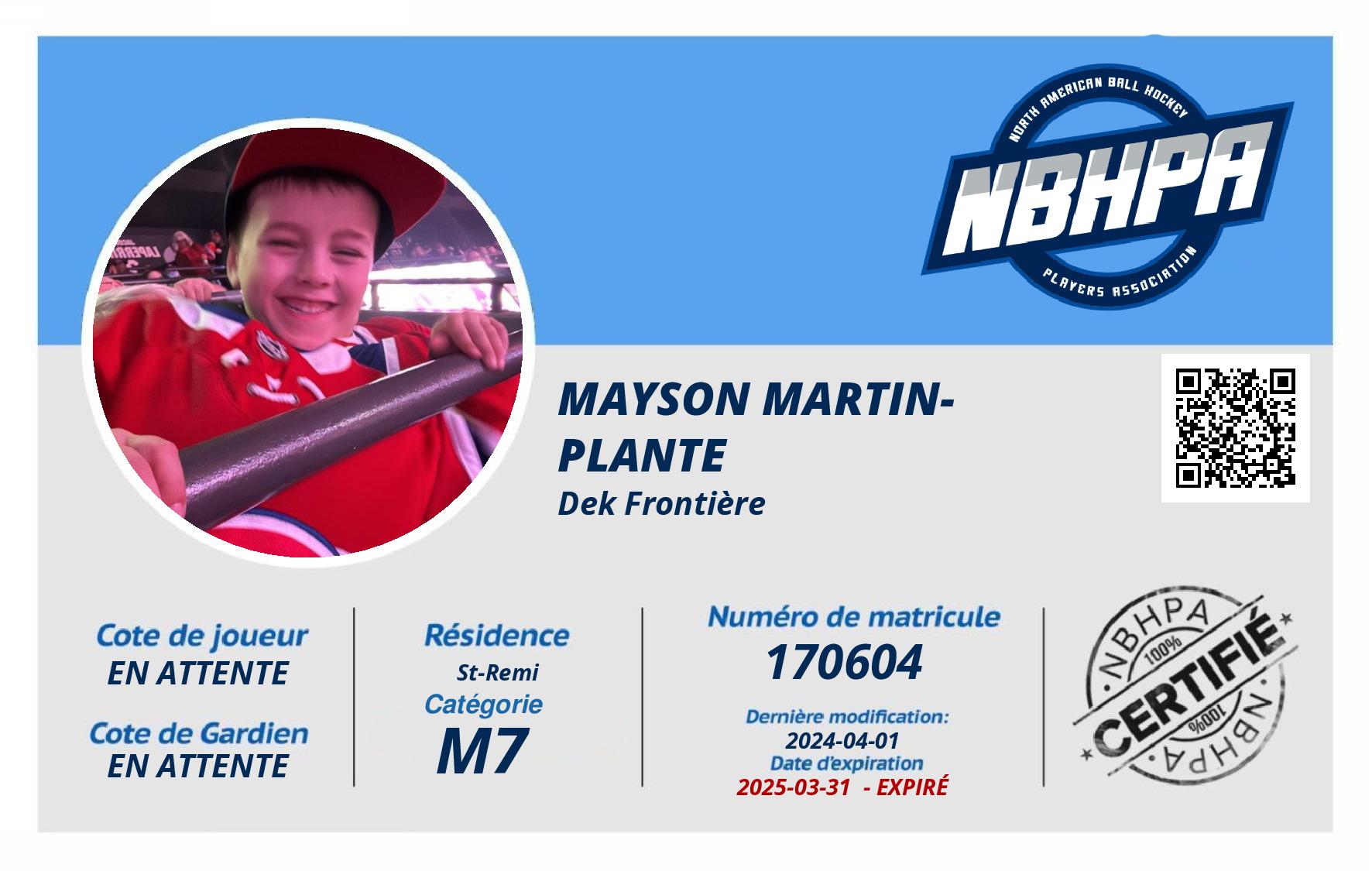 Mayson Martin-Plante