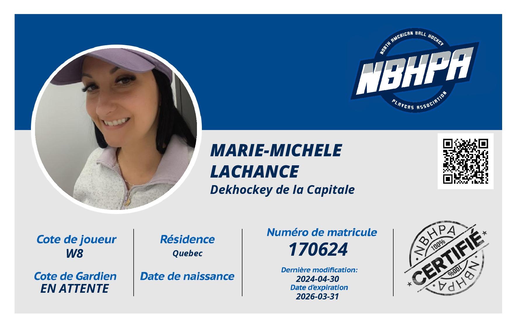 Marie-michele Lachance