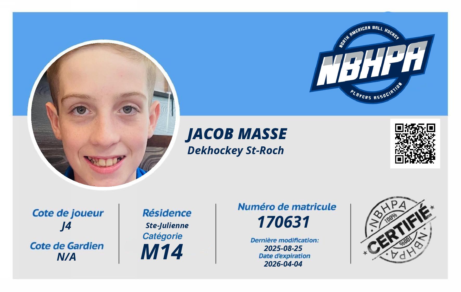 Jacob Masse