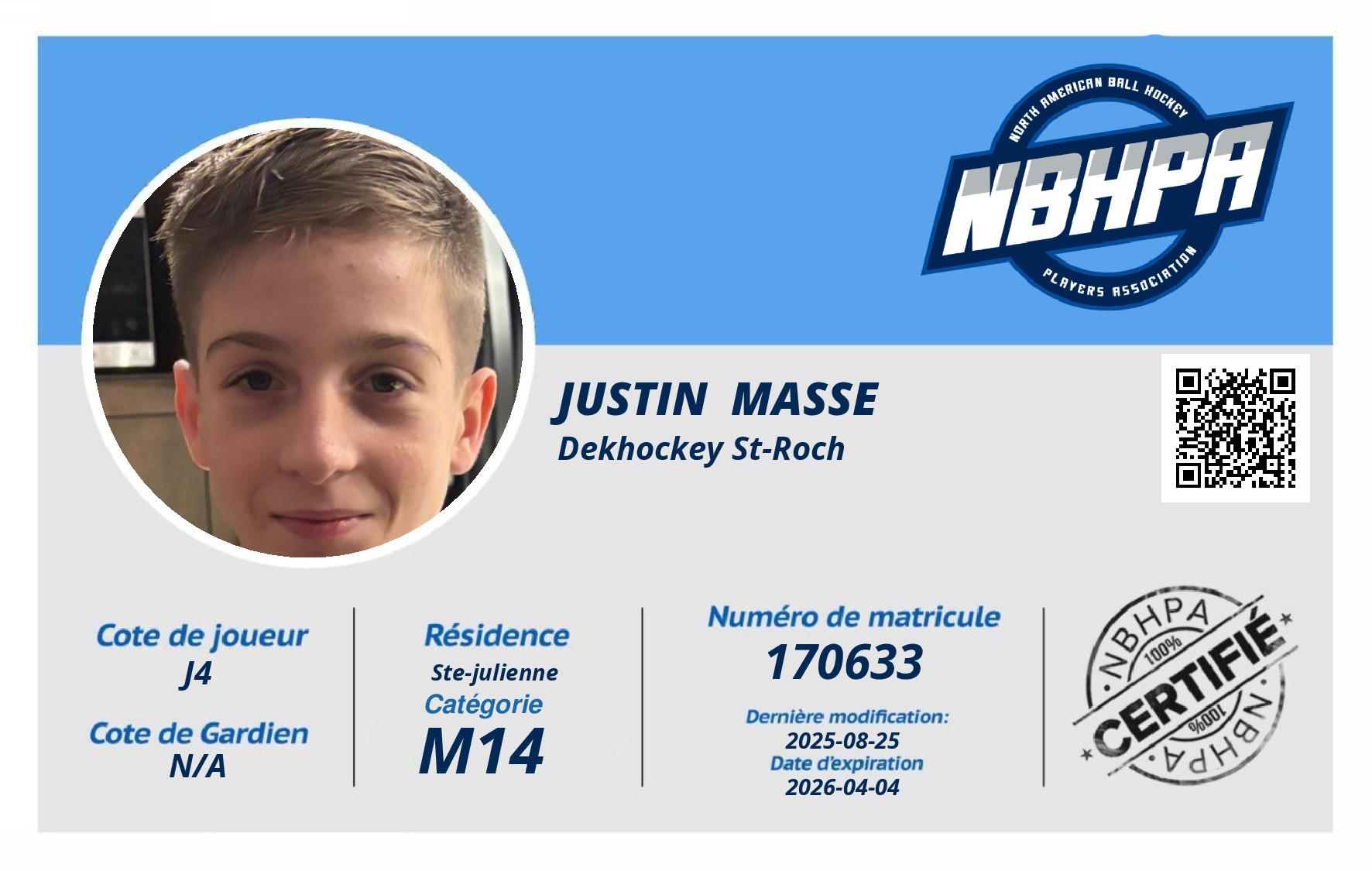 Justin  Masse