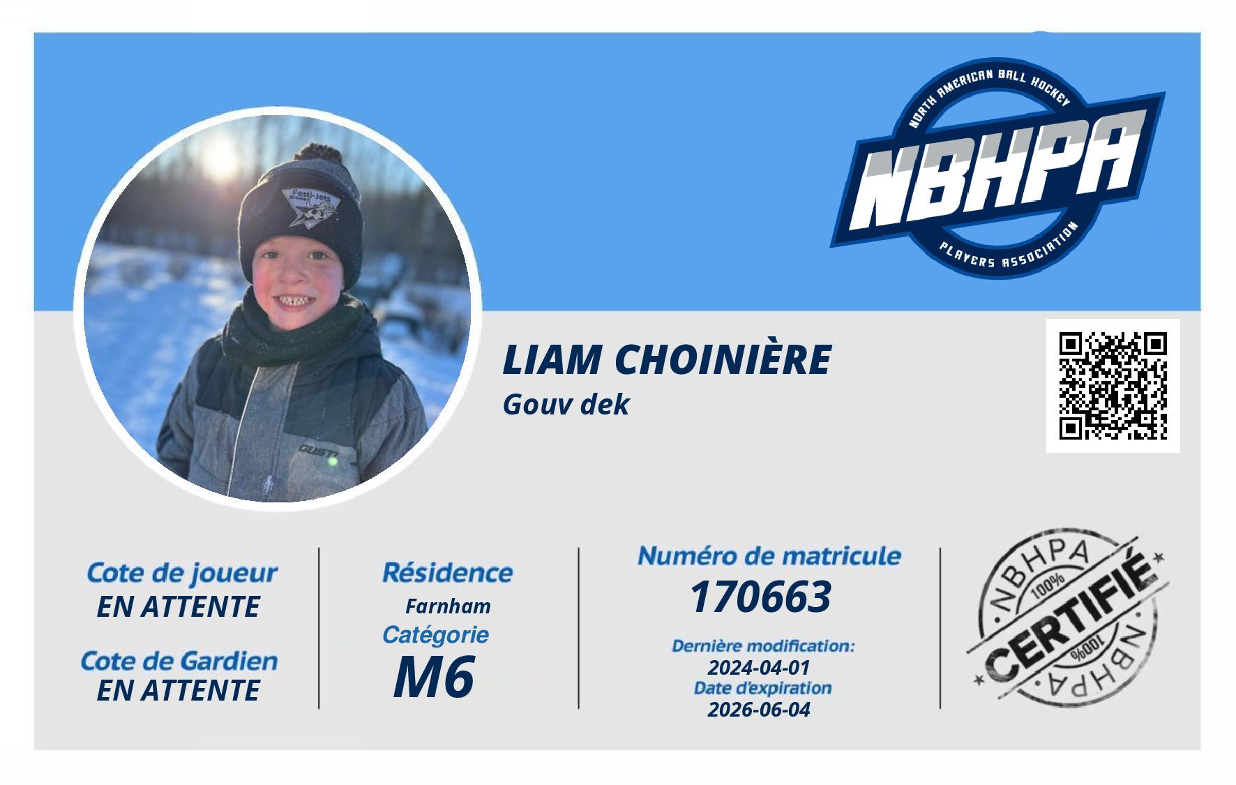 Liam Choinière