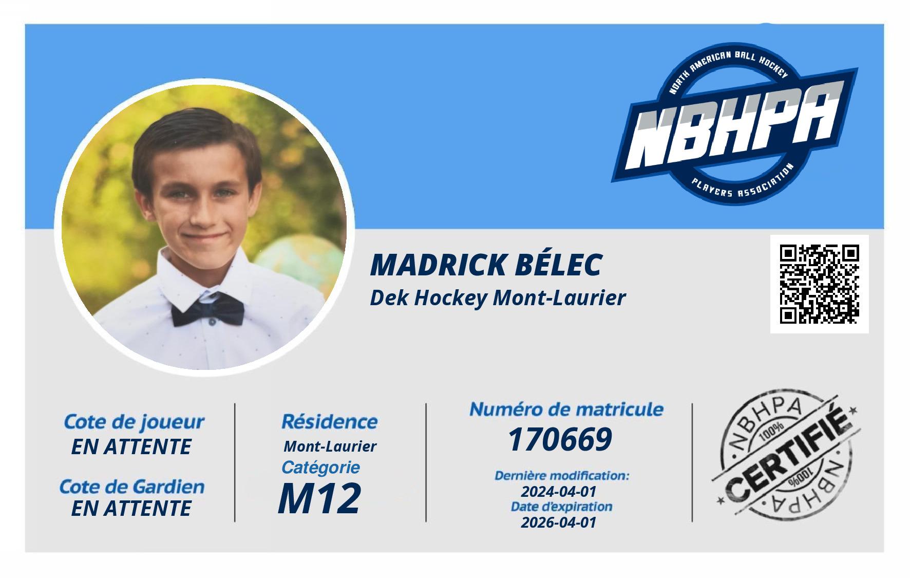 Madrick Bélec