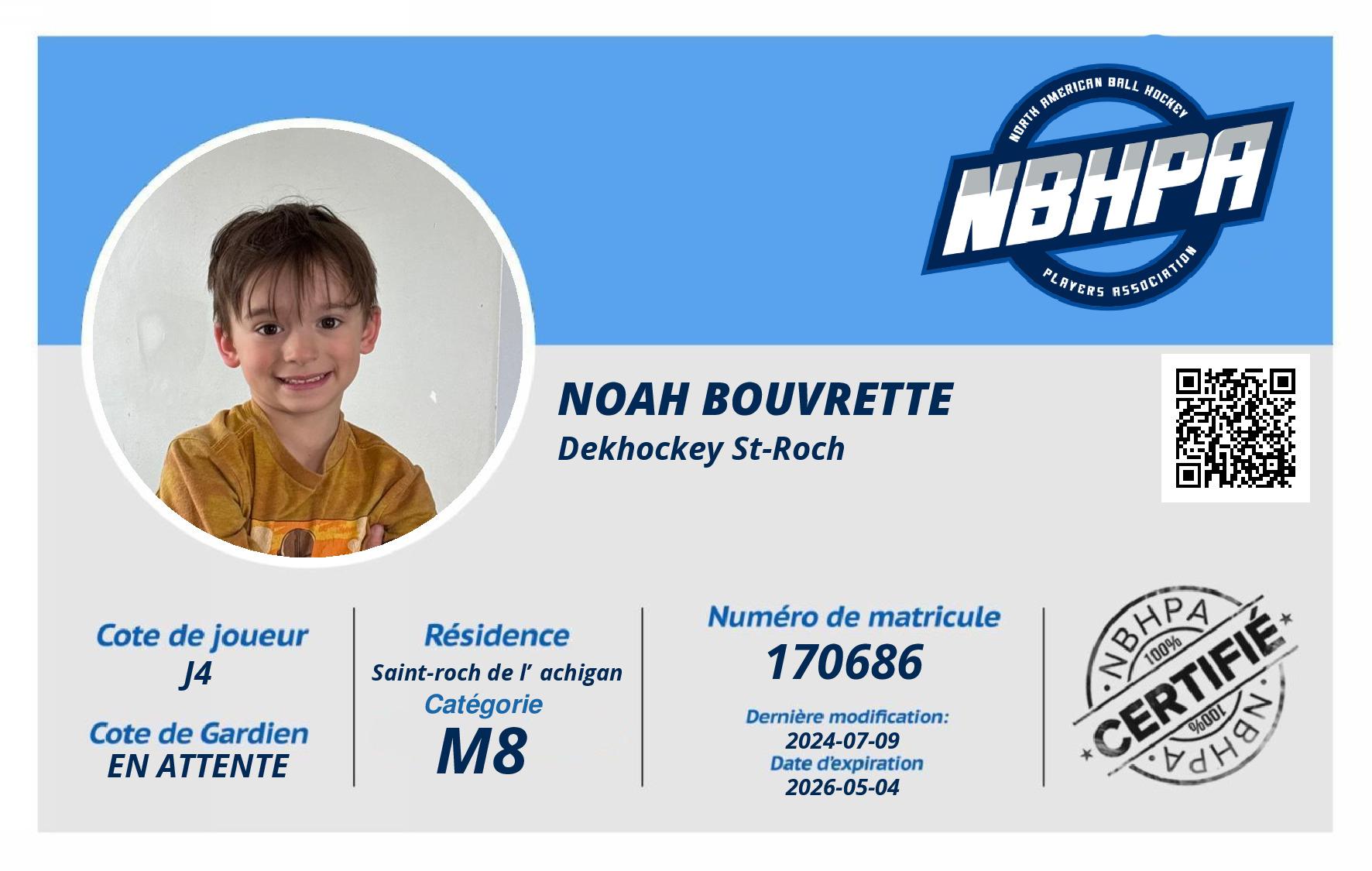 Noah Bouvrette
