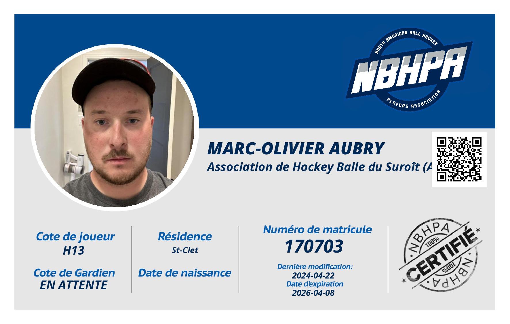Marc-Olivier Aubry