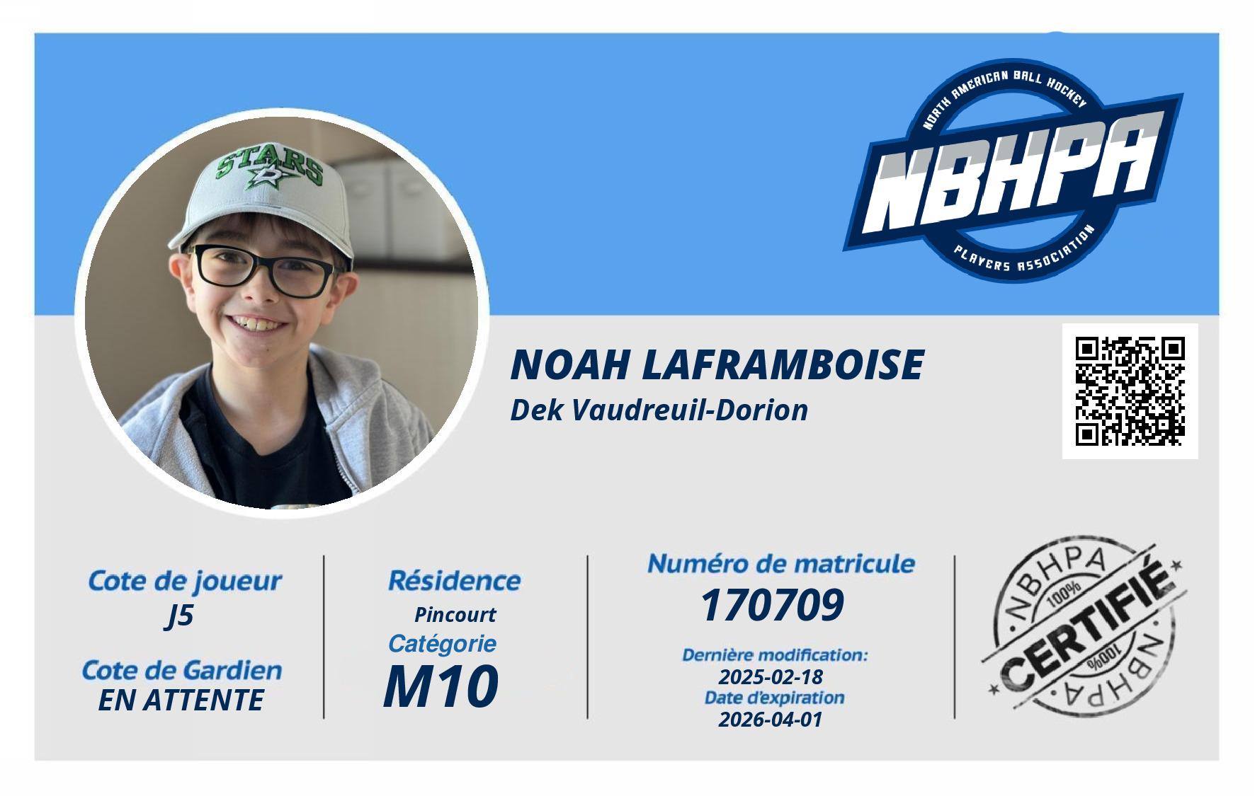 Noah Laframboise