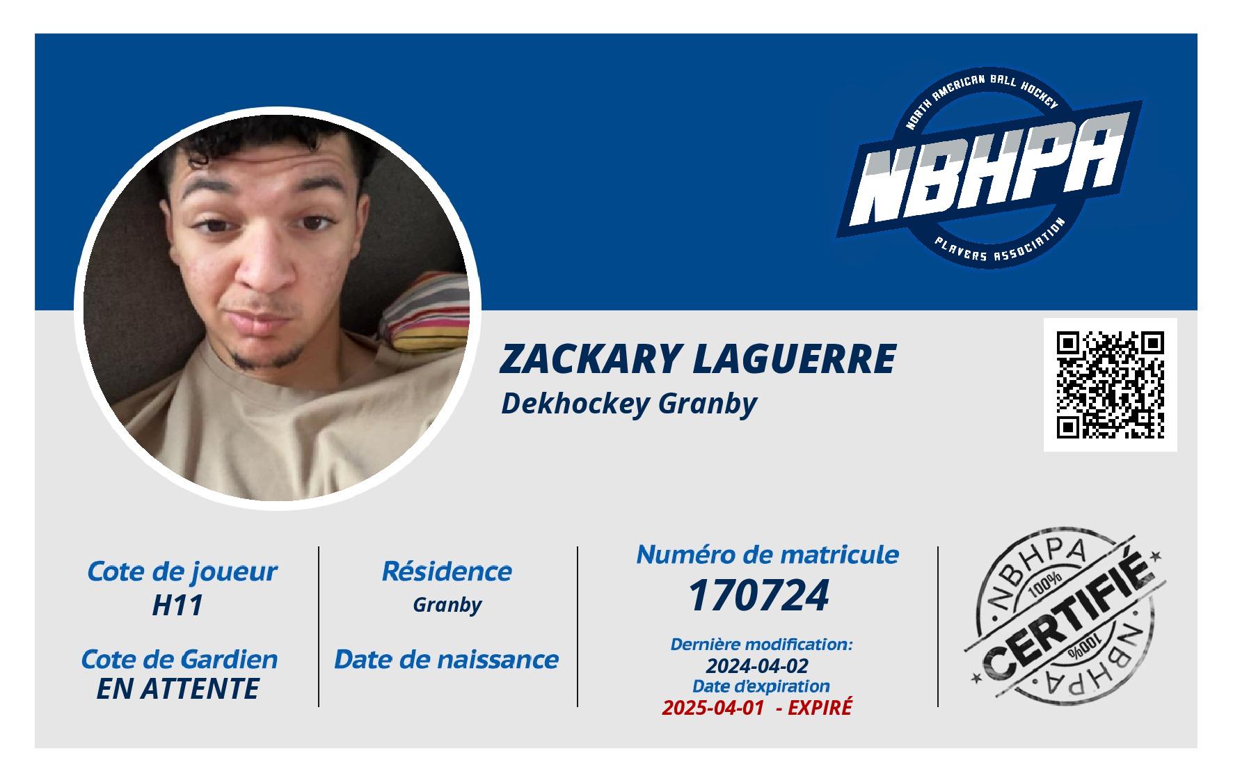 Zackary Laguerre
